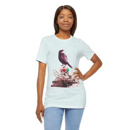 Crow and Skull Short Sleeve T-Shirt