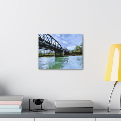 Old River Bridge Canvas Gallery Wraps - Eccentricity Emporium LLC