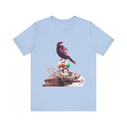 Crow and Skull Short Sleeve T-Shirt