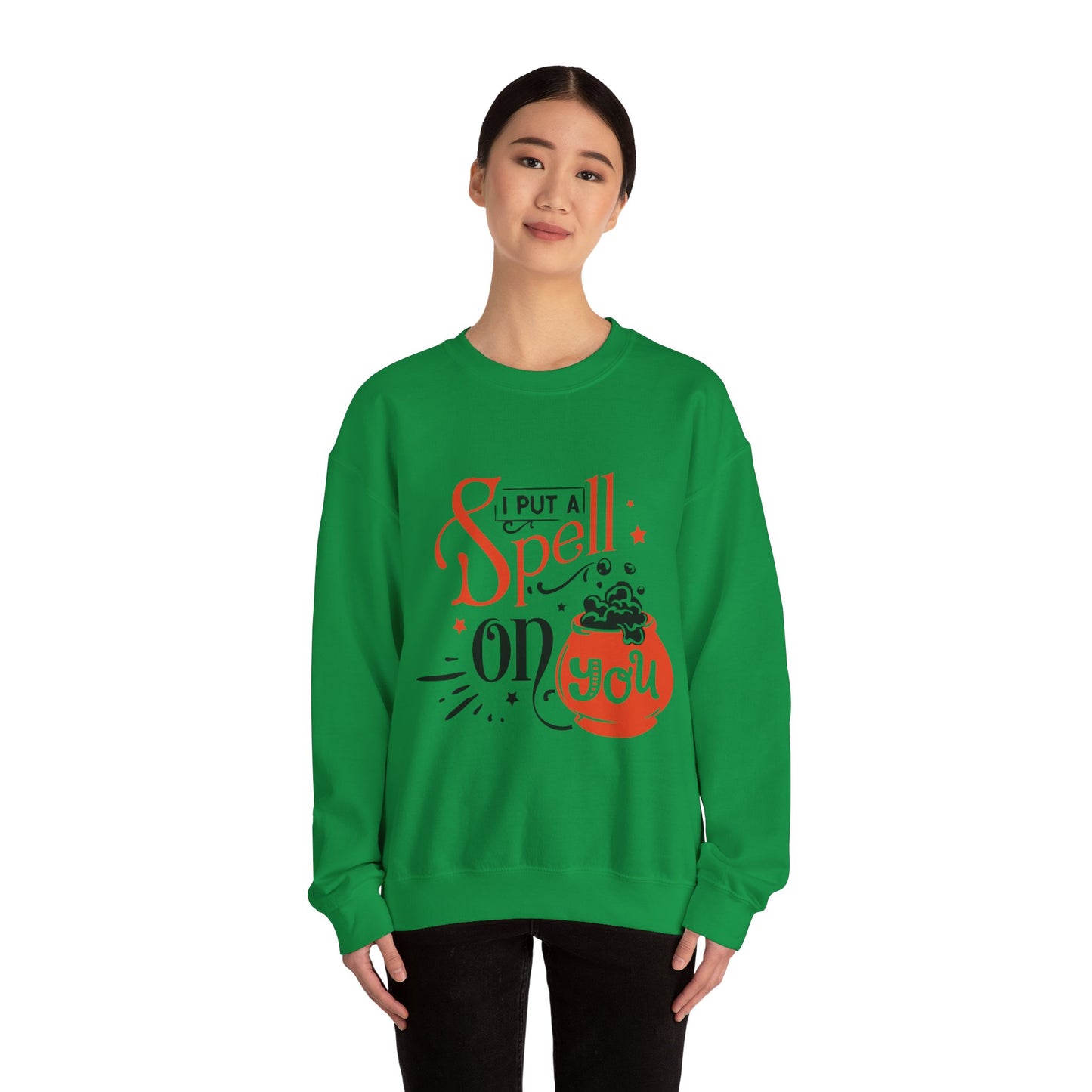 I Put A Spell on You Unisex Heavy Blend™ Crewneck Sweatshirt