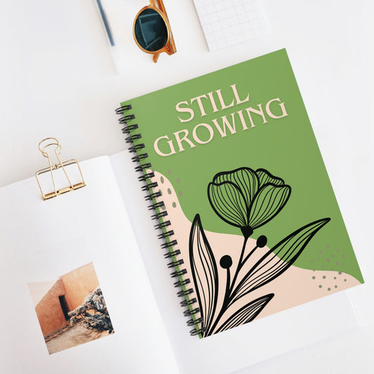 Still Growing – Bold Botanical Spiral Journal