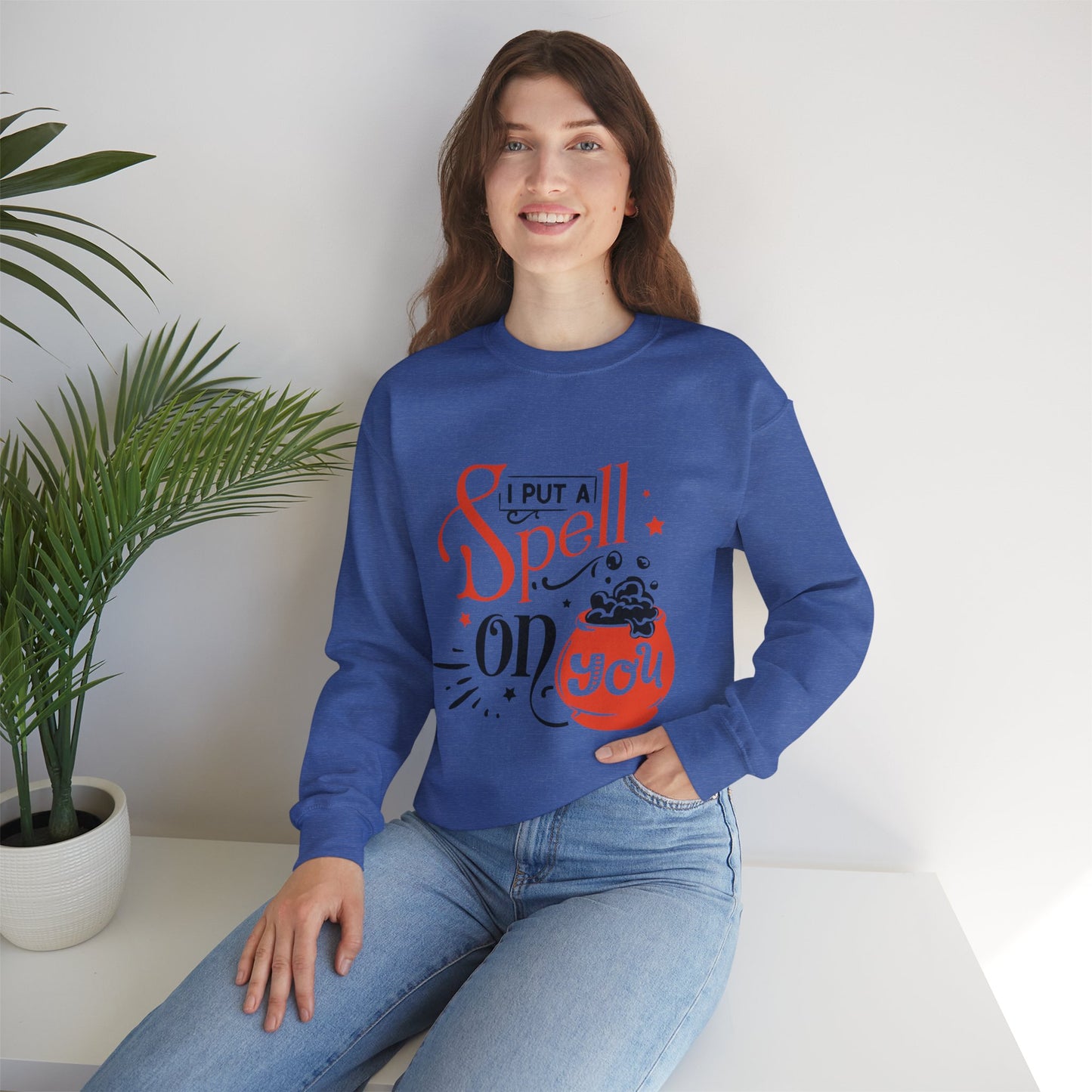 I Put A Spell on You Unisex Heavy Blend™ Crewneck Sweatshirt