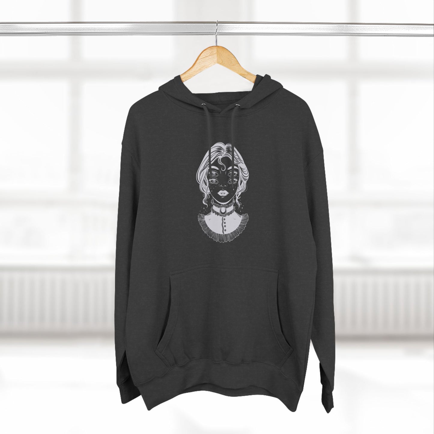Lady in the Dark Three-Panel Fleece Hoodie