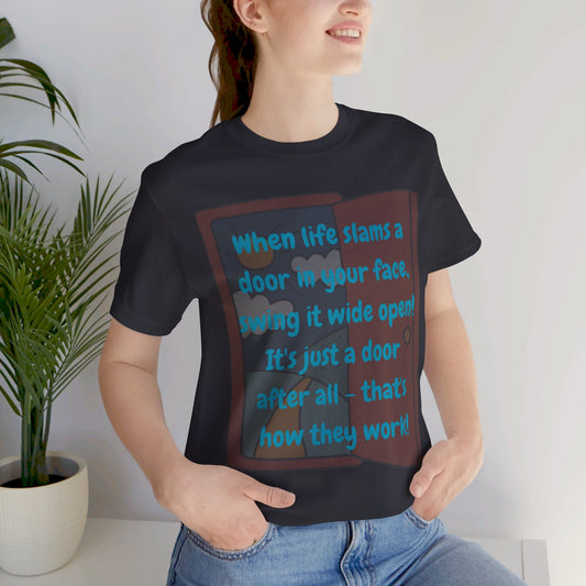 Door in your Face Short Sleeve T-Shirt