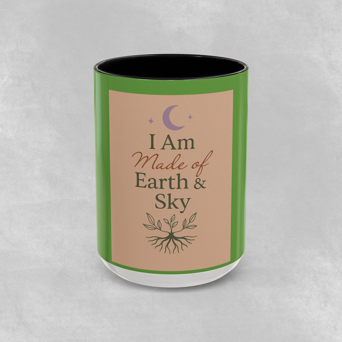 I Am Made of Earth & Sky – Ceramic Ritual Mug