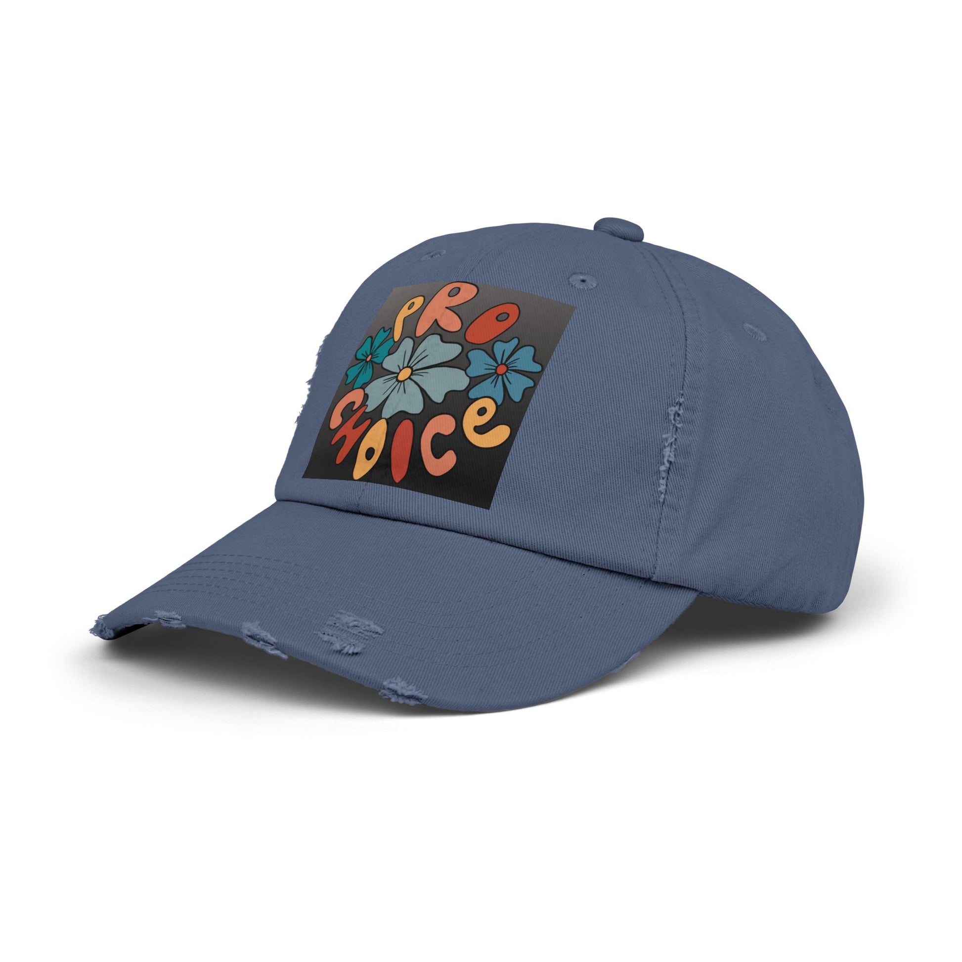 Pro Choice Unisex Distressed Cap - Eccentricity Emporium LLC