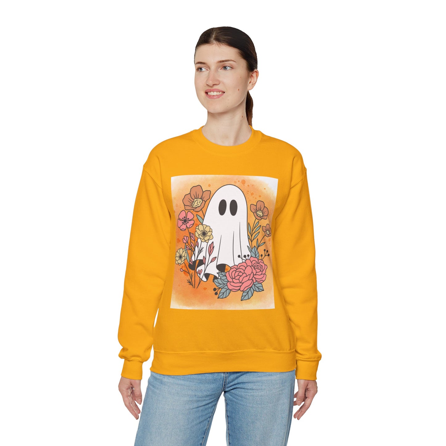 Ghosty Unisex Heavy Blend™ Crewneck Sweatshirt