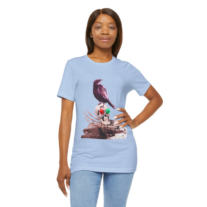 Crow and Skull Short Sleeve T-Shirt