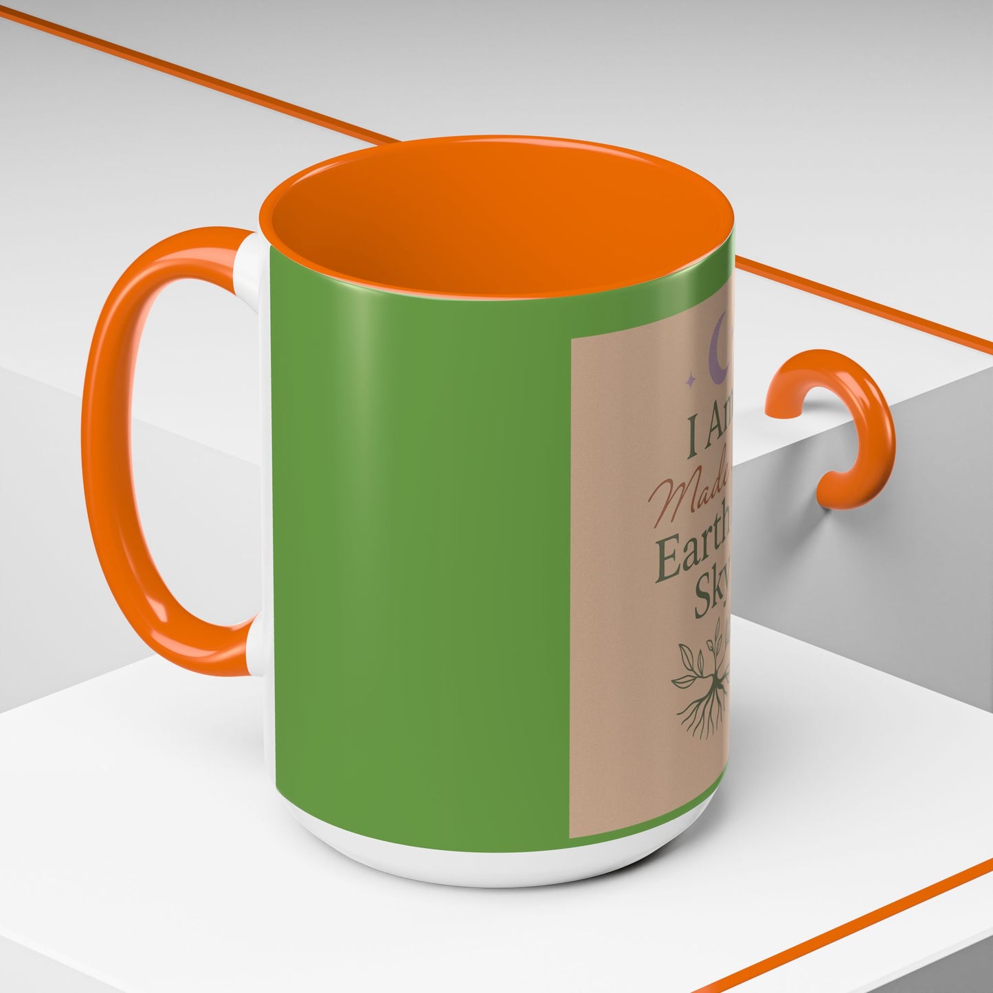I Am Made of Earth & Sky – Ceramic Ritual Mug
