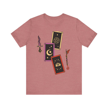 Tarot Card Short Sleeve T-Shirt