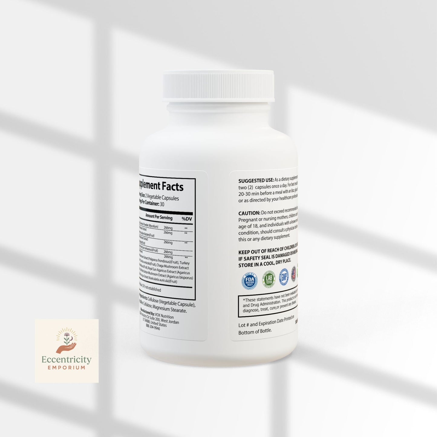Mushroom Blend – Ancient Fungi for Vitality, Focus & Kapha Balance