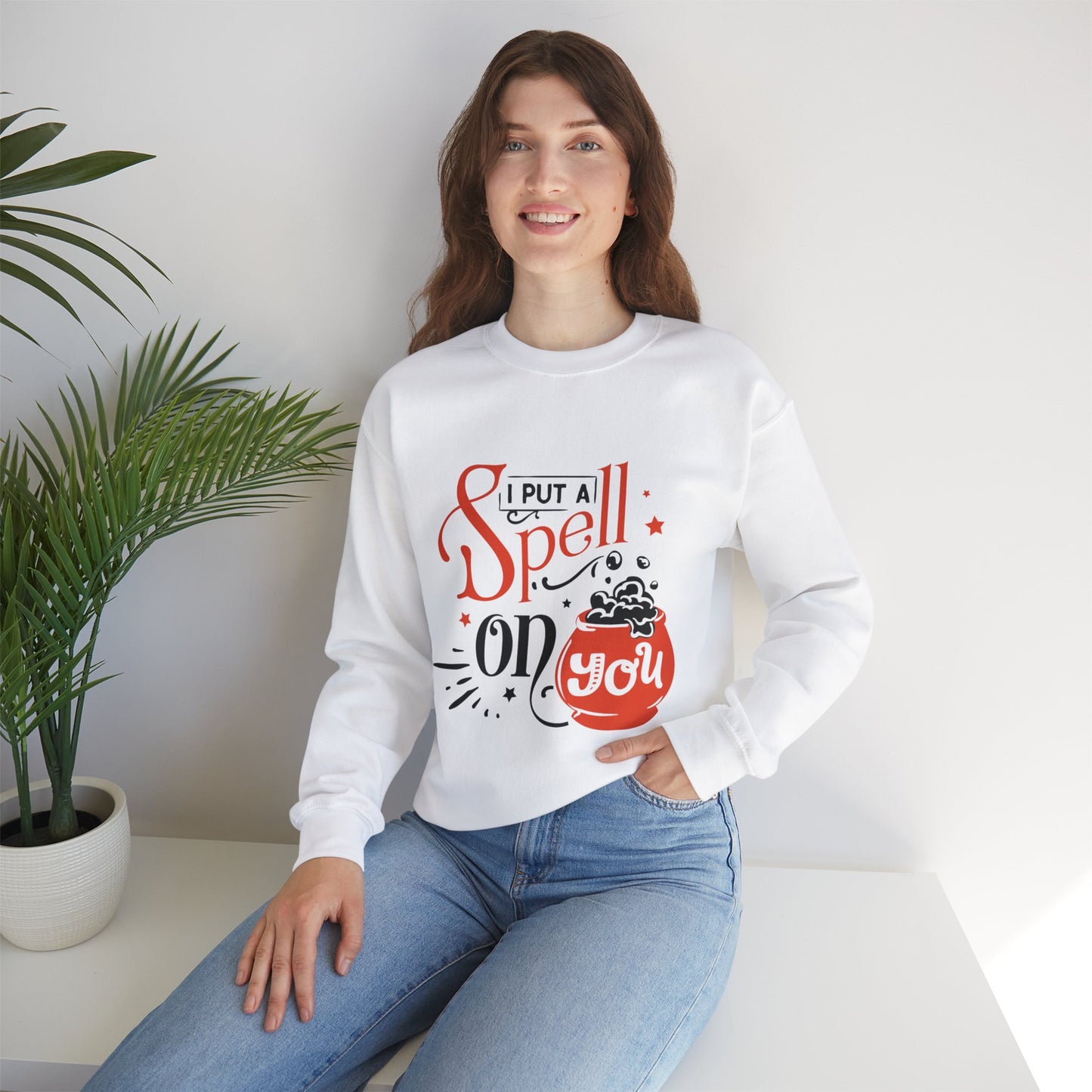 I Put A Spell on You Unisex Heavy Blend™ Crewneck Sweatshirt