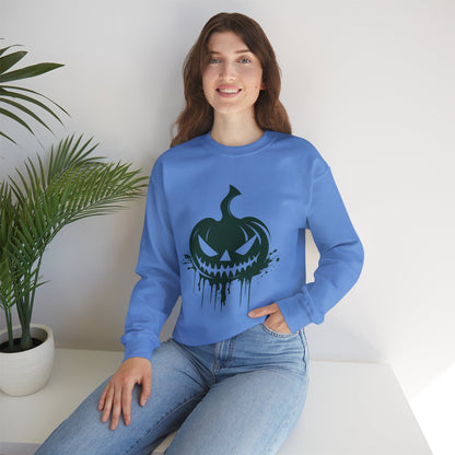 Scary Pumpkin List Unisex Heavy Blend™ Crewneck Sweatshirt