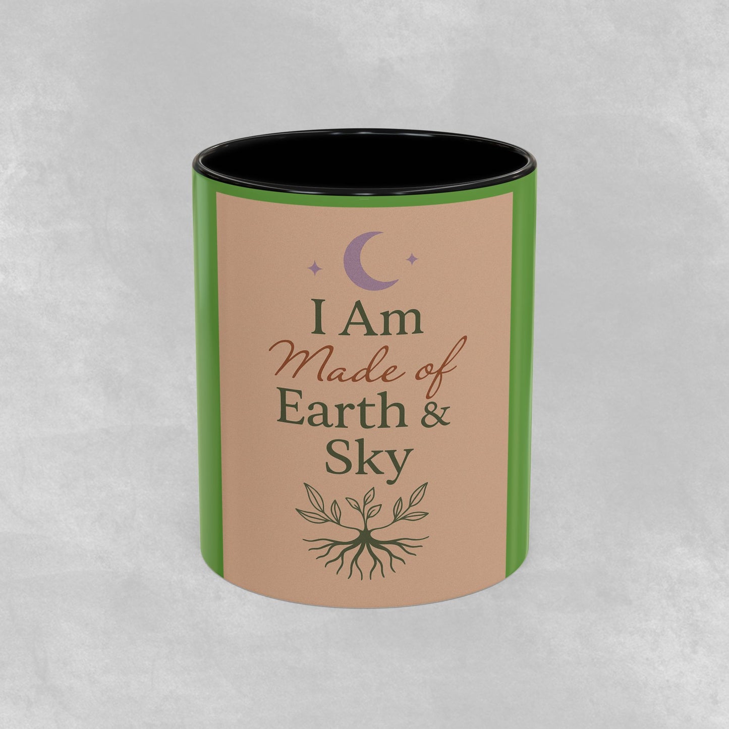 I Am Made of Earth & Sky – Ceramic Ritual Mug