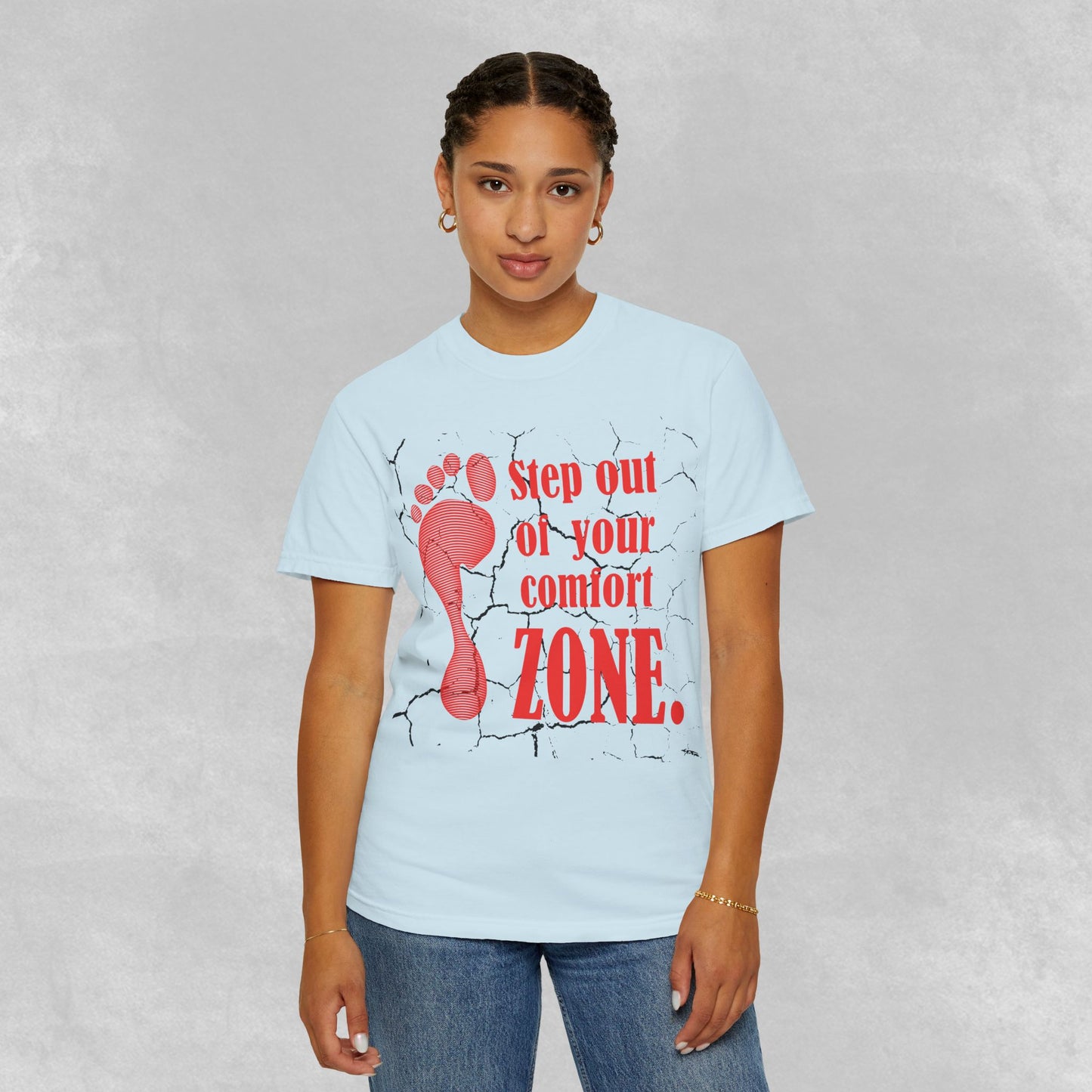 The "Breakthrough" Graphic Tee | Step Out Of Your Comfort Zone