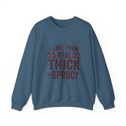 Real Thick and Sprucy Unisex Heavy Blend™ Crewneck Sweatshirt