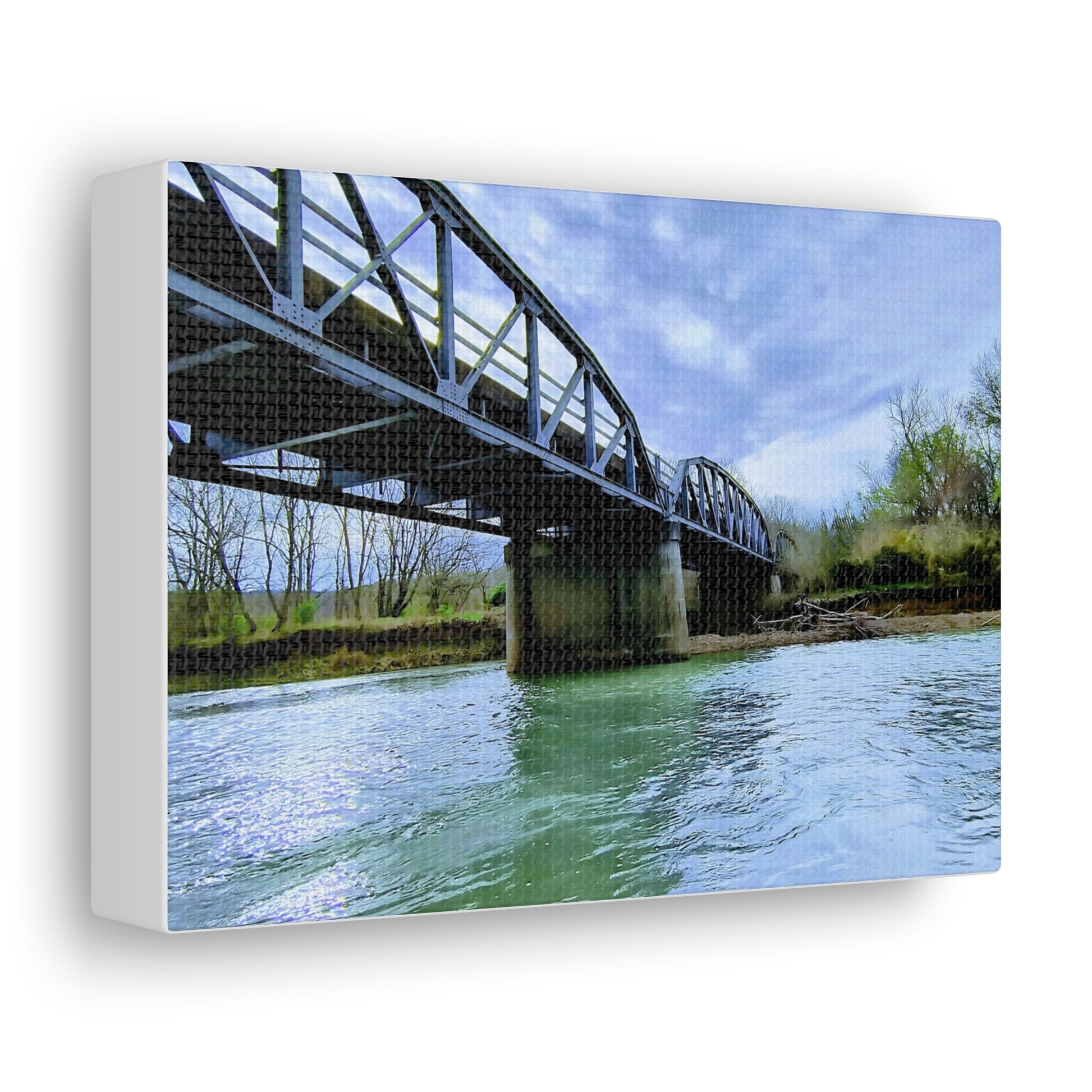 Old River Bridge Canvas Gallery Wraps - Eccentricity Emporium LLC