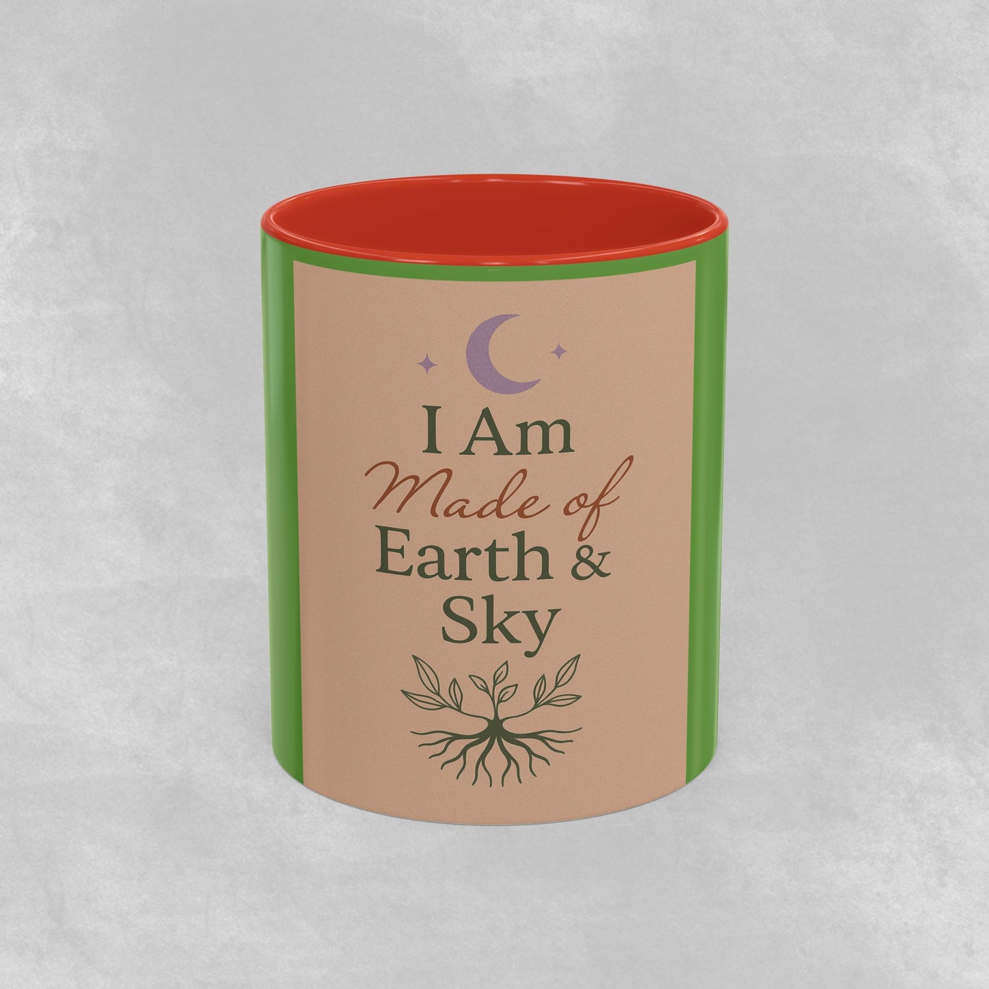 I Am Made of Earth & Sky – Ceramic Ritual Mug
