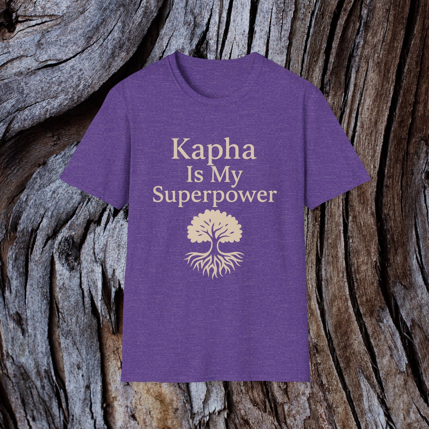 Kapha Is My Superpower – Grounded Elemental Tee