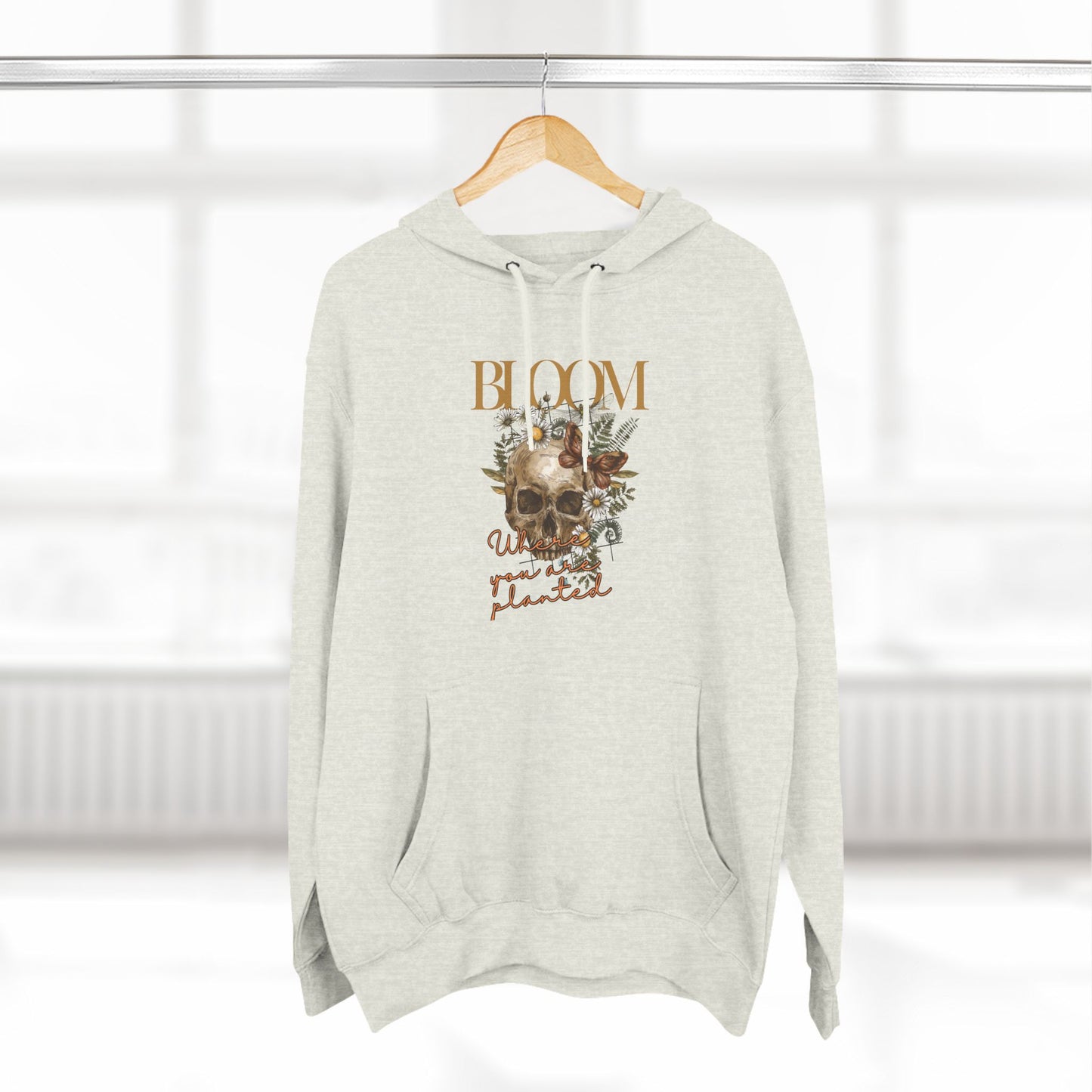 Bloom Three-Panel Fleece Hoodie