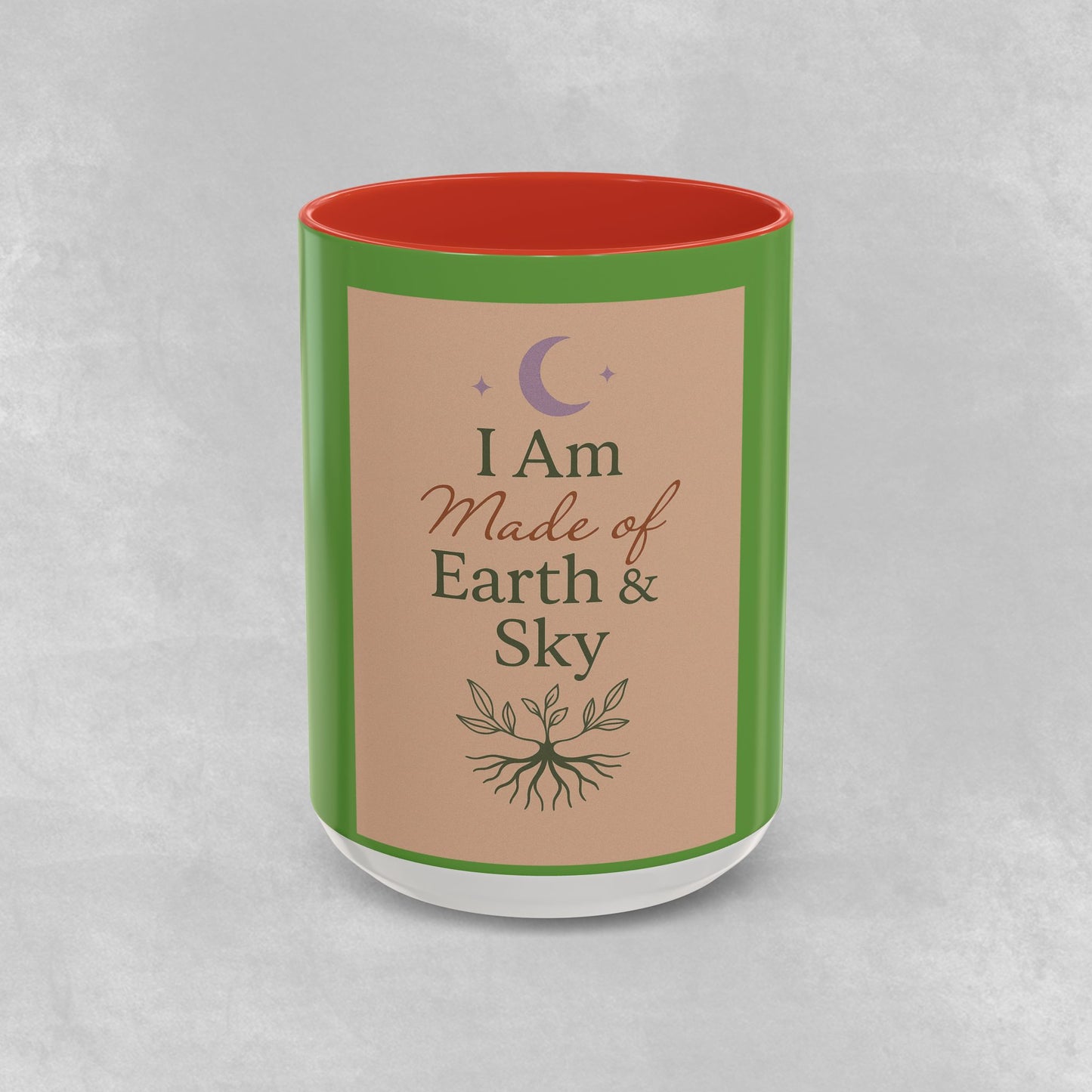 I Am Made of Earth & Sky – Ceramic Ritual Mug