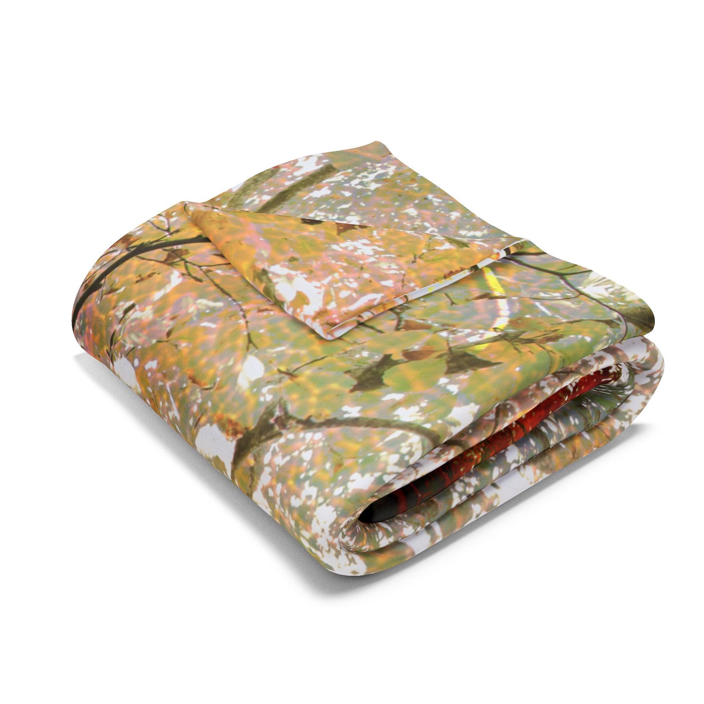 Yoga in Nature Arctic Fleece Blanket - Eccentricity Emporium LLC