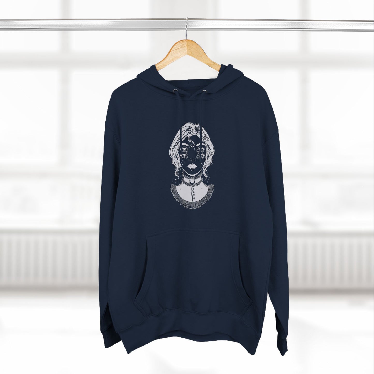 Lady in the Dark Three-Panel Fleece Hoodie