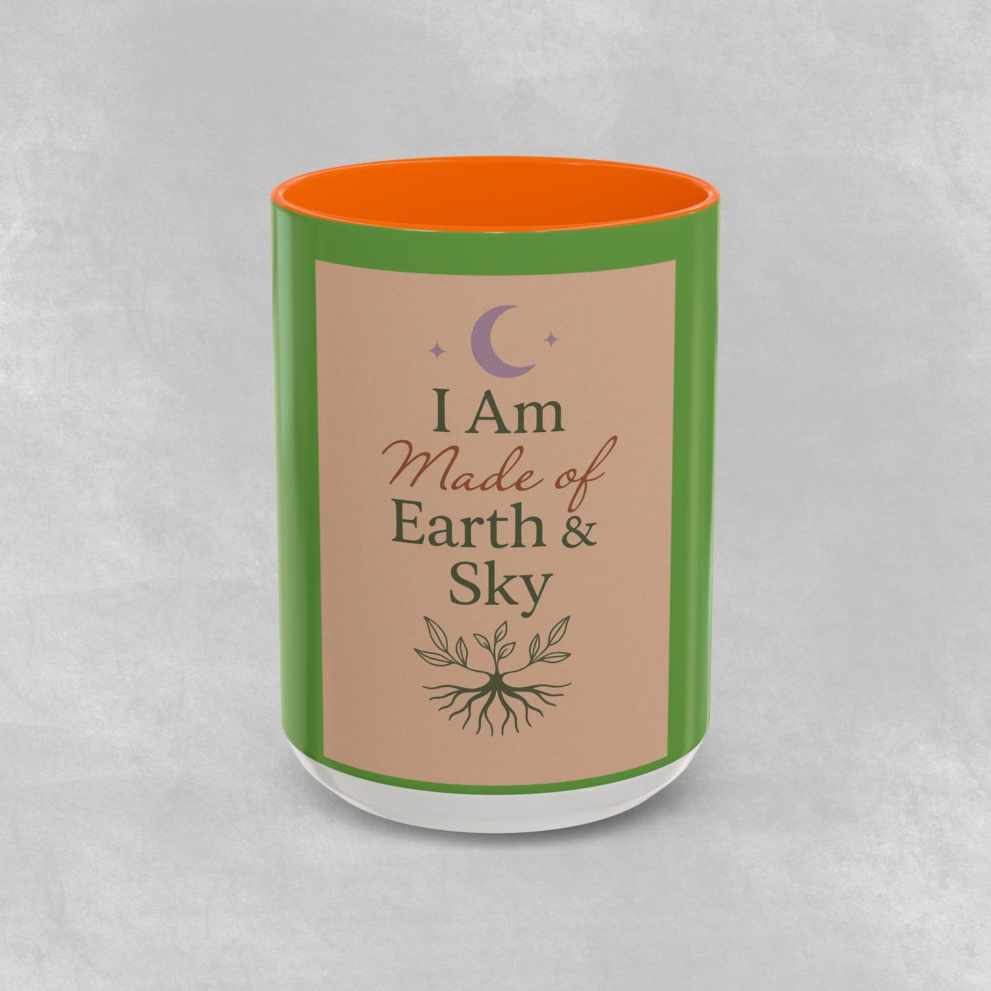 I Am Made of Earth & Sky – Ceramic Ritual Mug