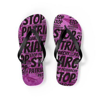 Stop the Patriarchy Flip Flops - Eccentricity Emporium LLC