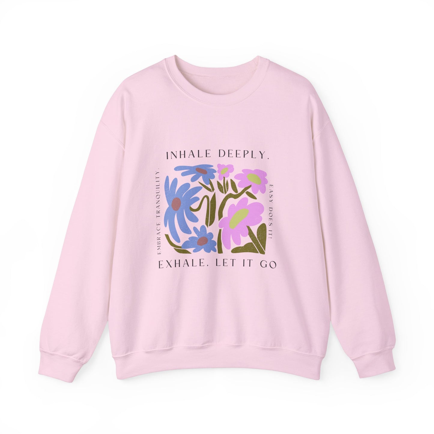 Inhale Deeply Unisex Heavy Blend™ Crewneck Sweatshirt