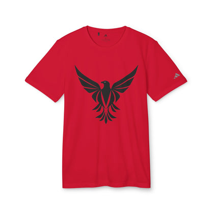 Black Eagle adidas® Unisex Sport T-shirt - Eccentricity Emporium LLC