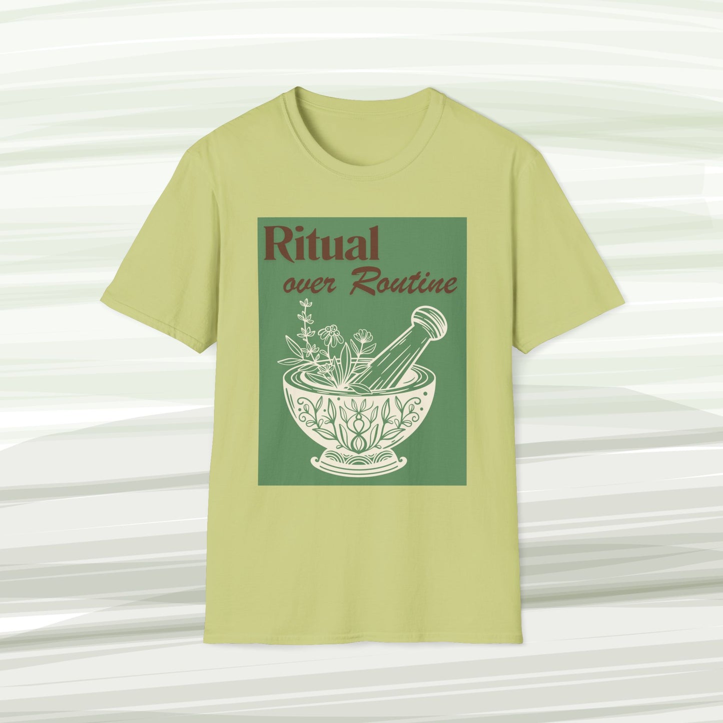 Ritual over Routine – Mindful Living T-Shirt