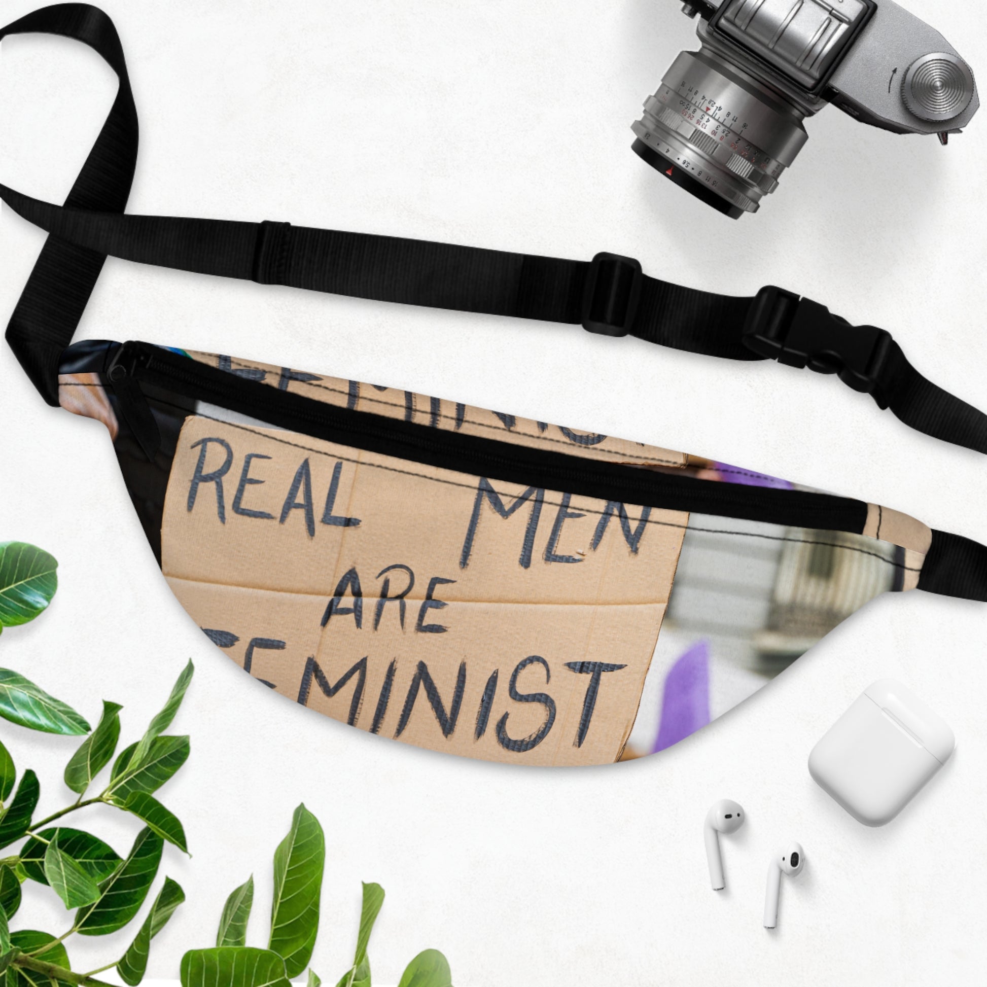 Real Men are Feminist Fanny Pack - Eccentricity Emporium LLC