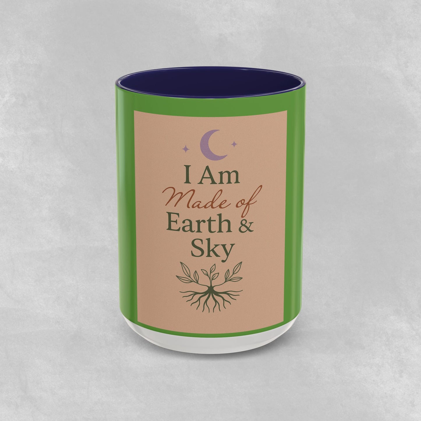 I Am Made of Earth & Sky – Ceramic Ritual Mug