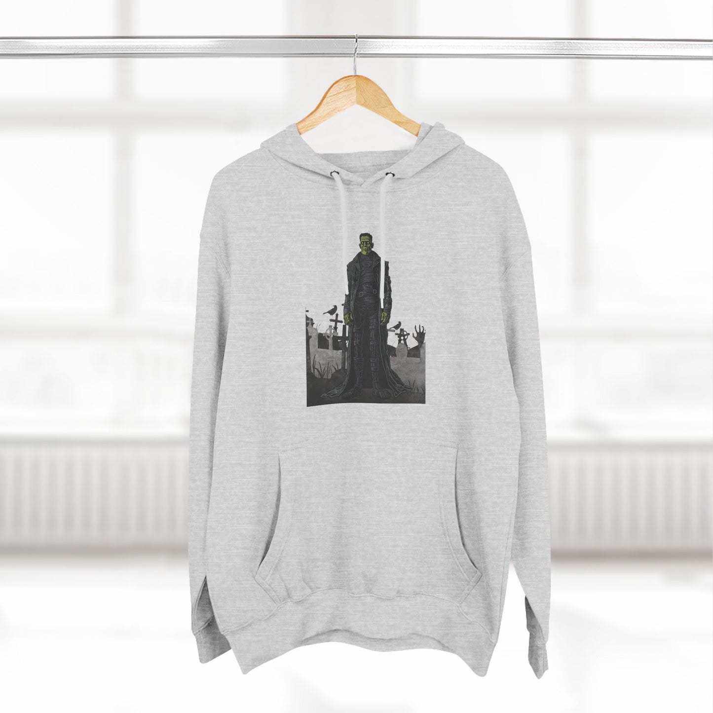 Copy of Frankenstein Three-Panel Fleece Hoodie