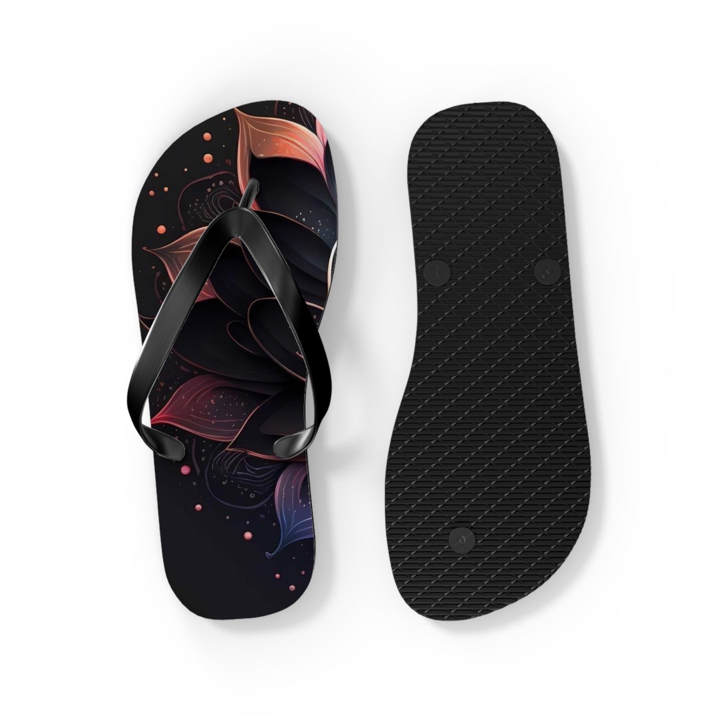 Lotus Flip Flops - Eccentricity Emporium LLC