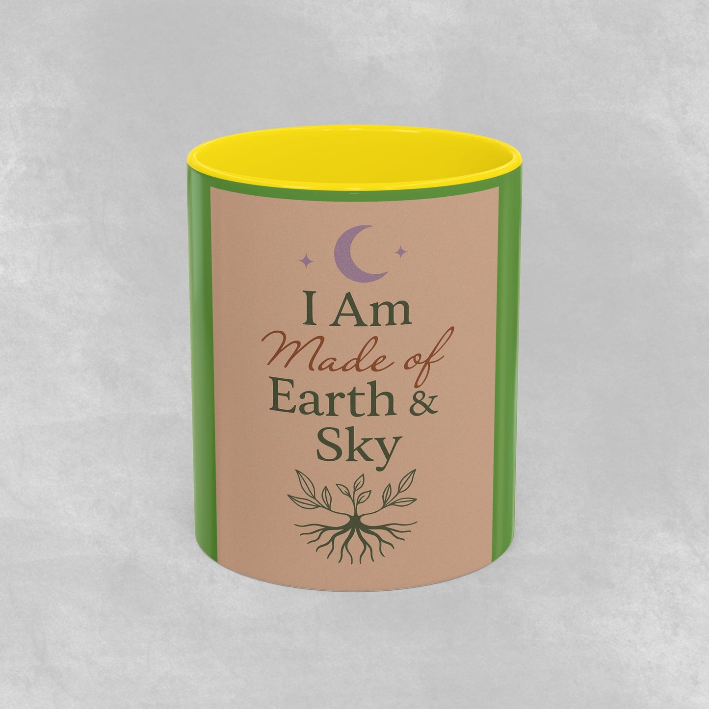 I Am Made of Earth & Sky – Ceramic Ritual Mug