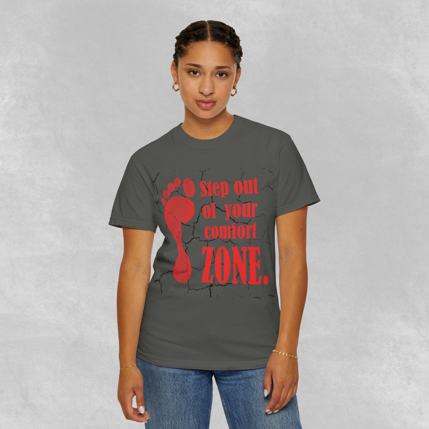 The "Breakthrough" Graphic Tee | Step Out Of Your Comfort Zone