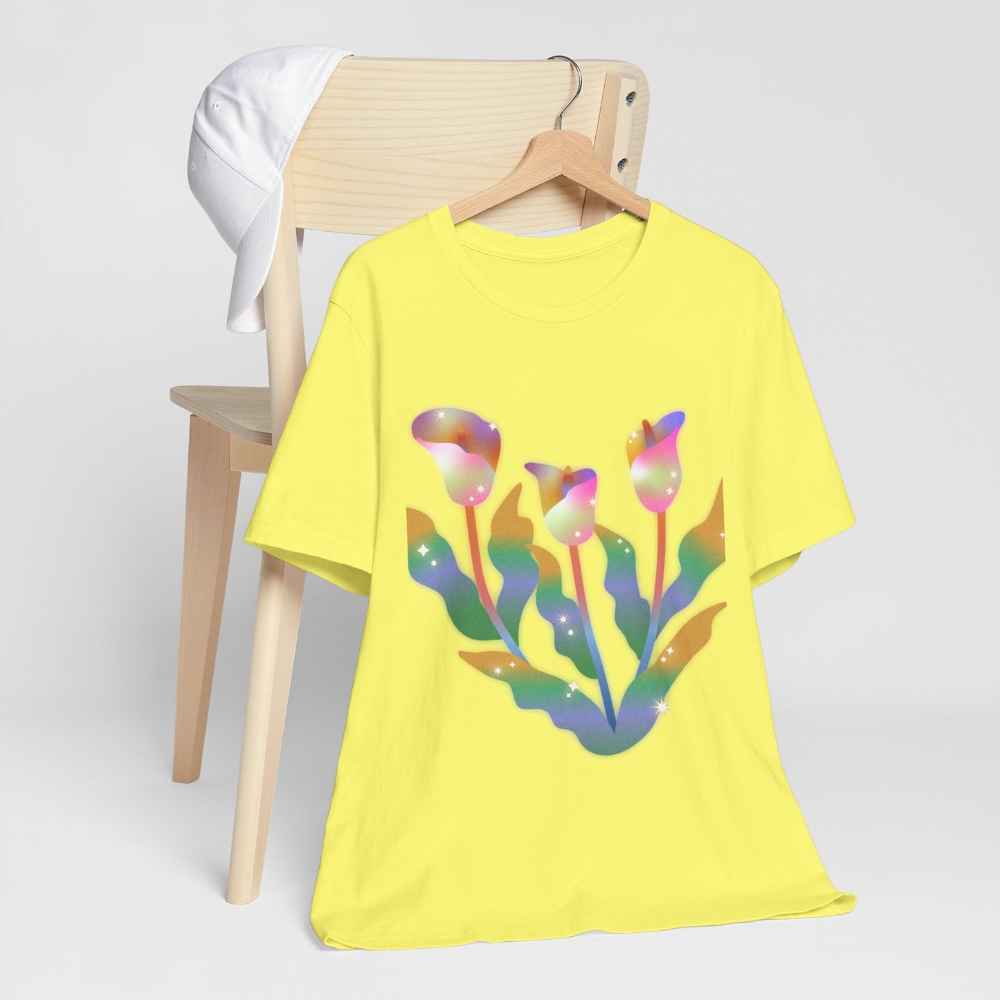 Psychedelic Flowers Short Sleeve T-Shirt