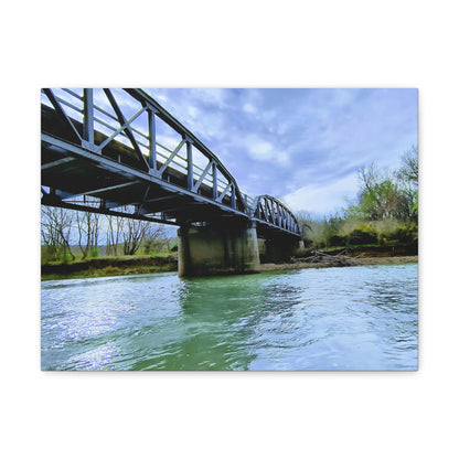 Old River Bridge Canvas Gallery Wraps - Eccentricity Emporium LLC