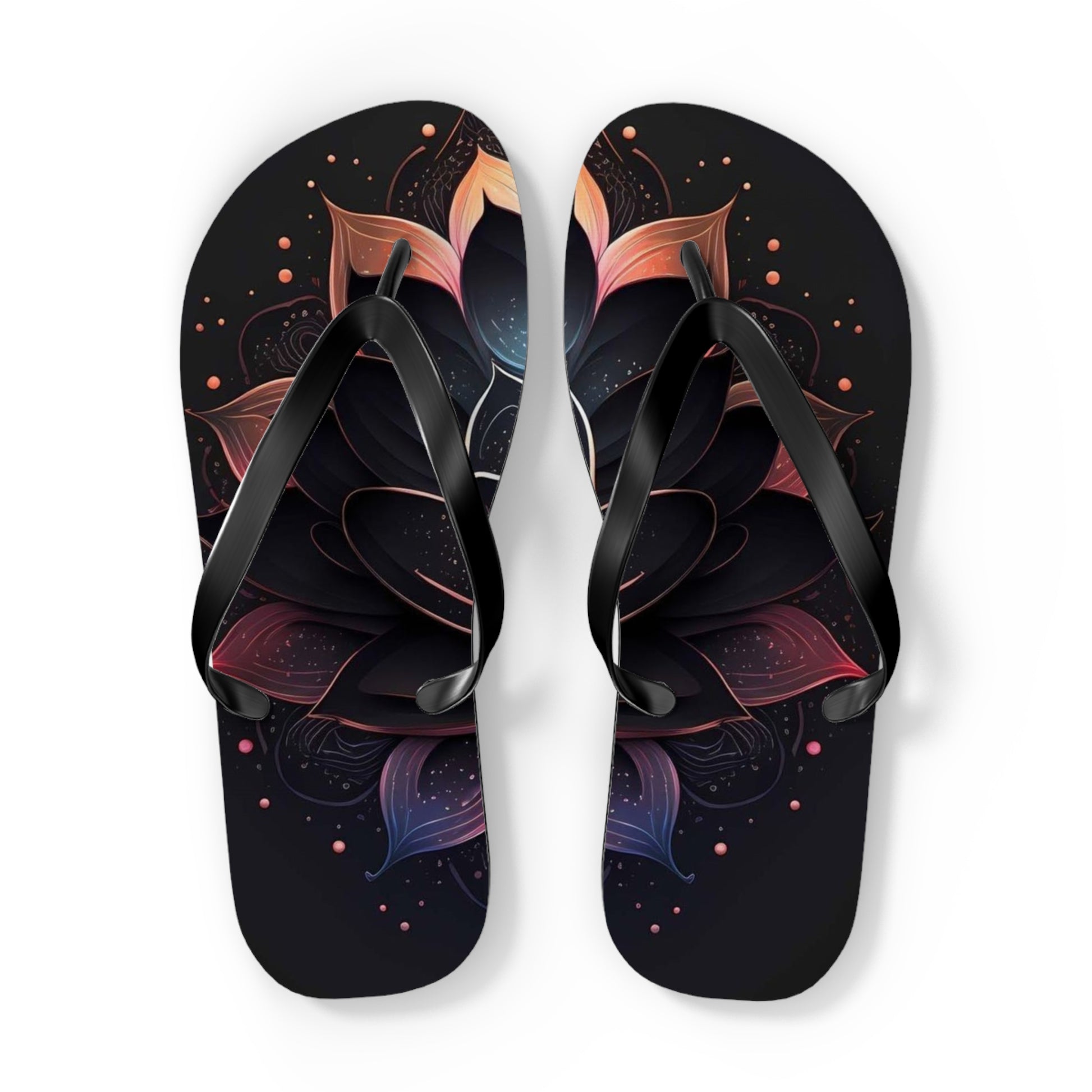 Lotus Flip Flops - Eccentricity Emporium LLC