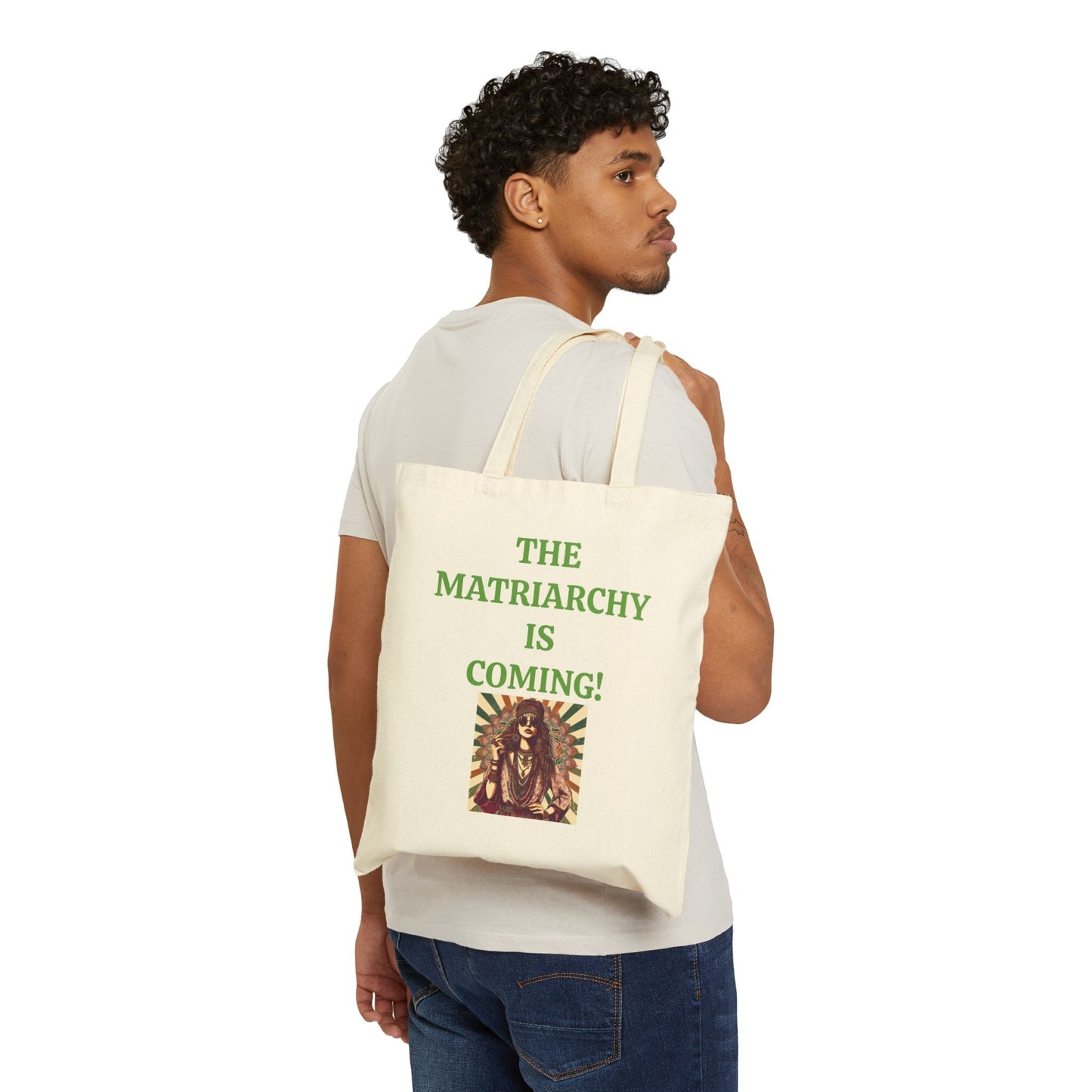 Cotton Canvas Tote Bag - Eccentricity Emporium LLC