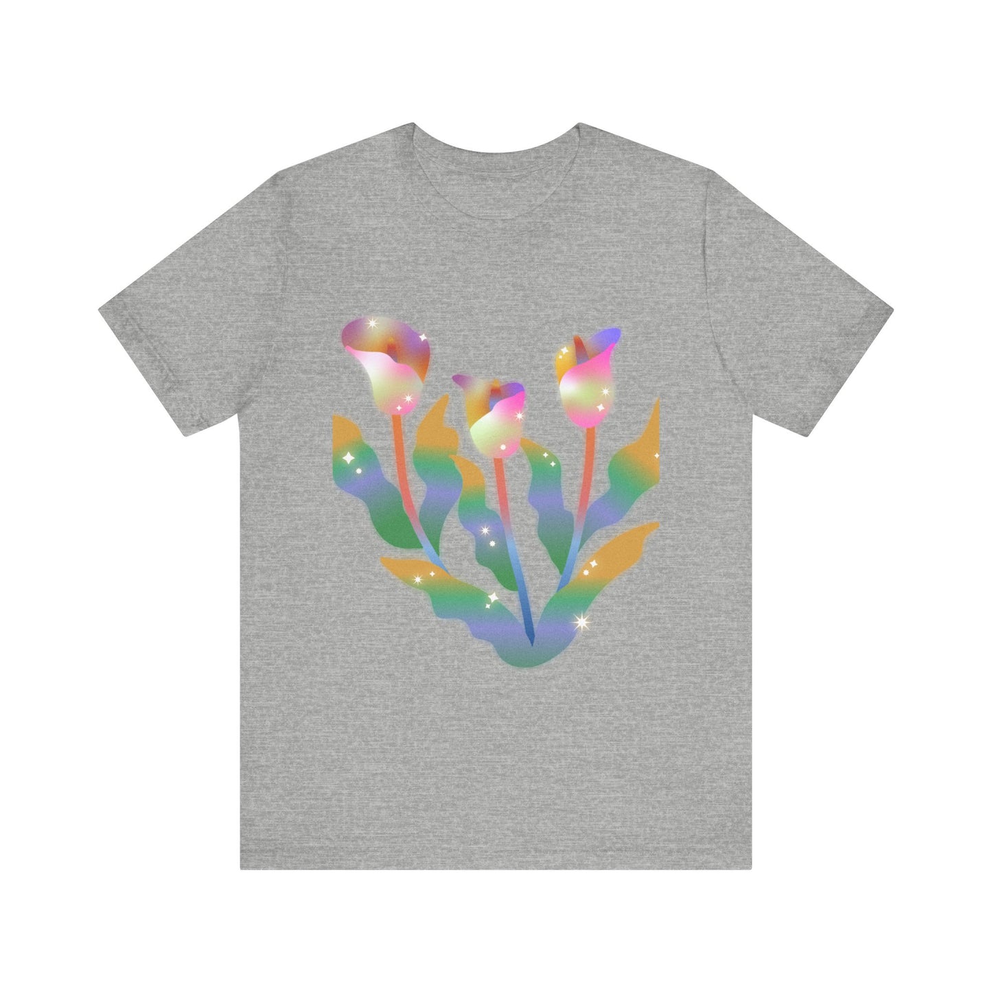 Psychedelic Flowers Short Sleeve T-Shirt