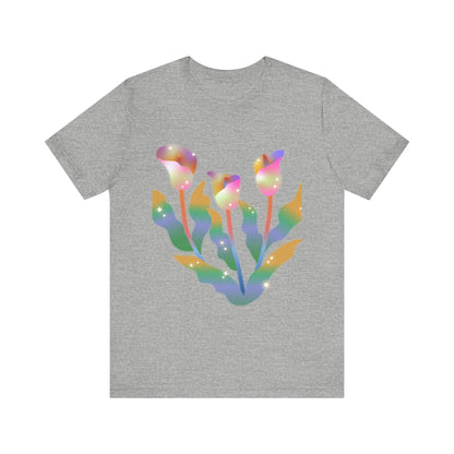 Psychedelic Flowers Short Sleeve T-Shirt