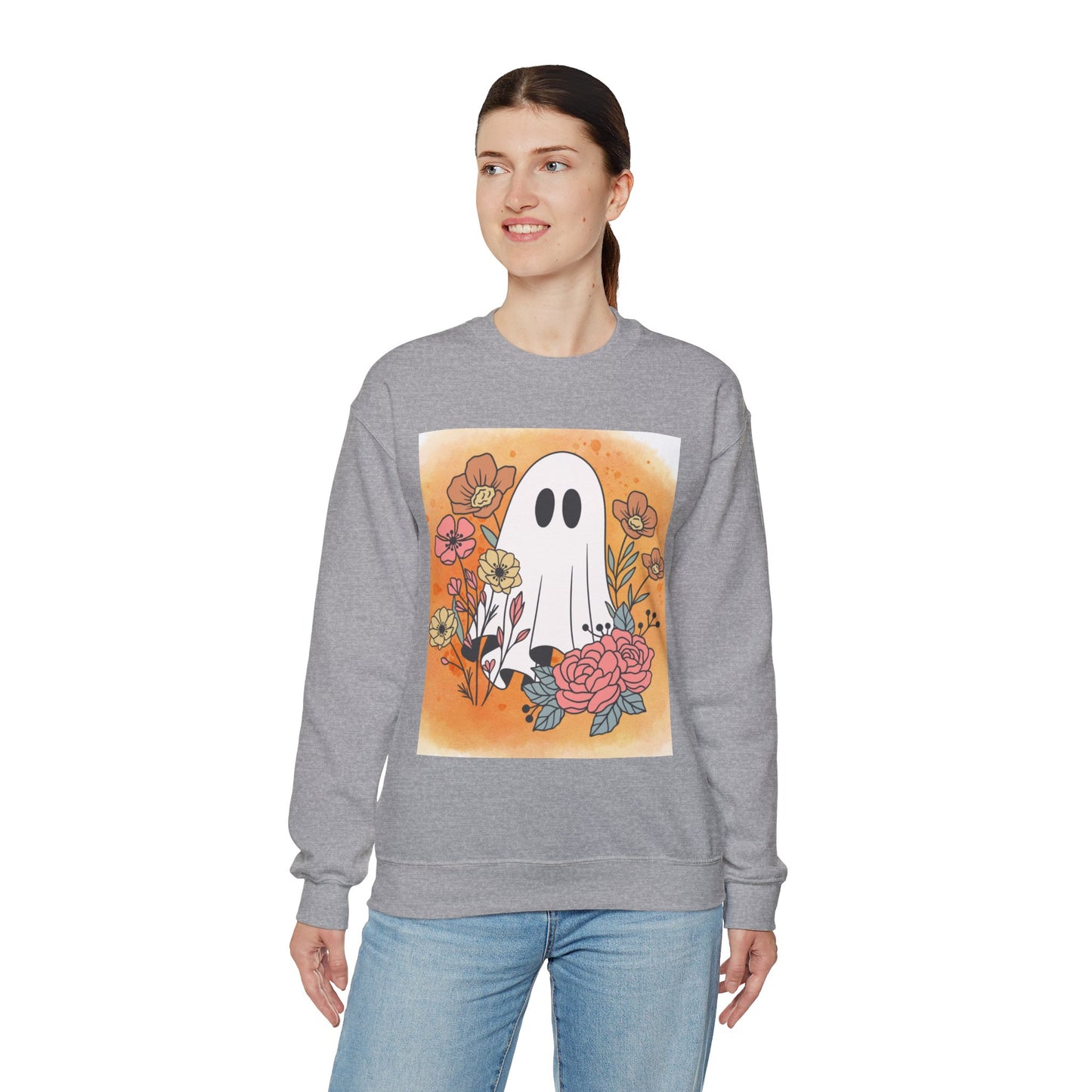 Ghosty Unisex Heavy Blend™ Crewneck Sweatshirt