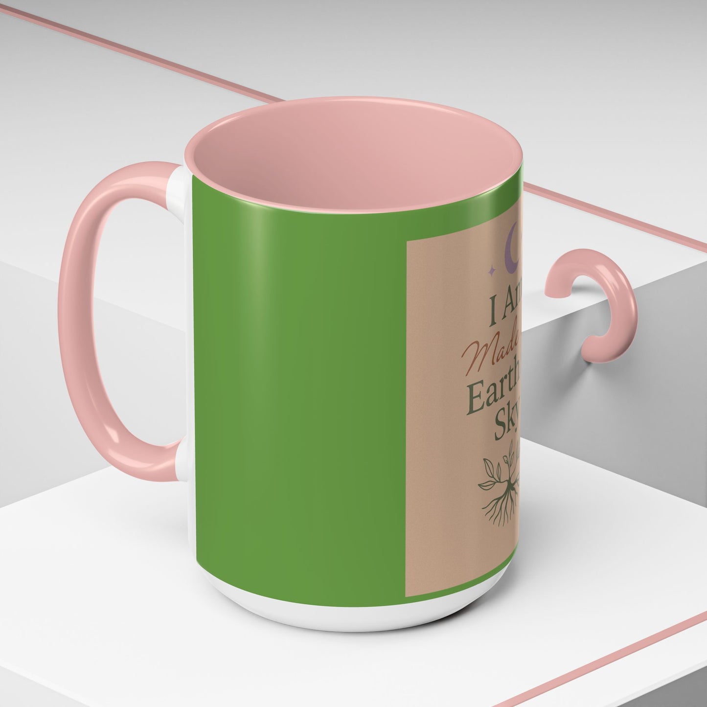 I Am Made of Earth & Sky – Ceramic Ritual Mug