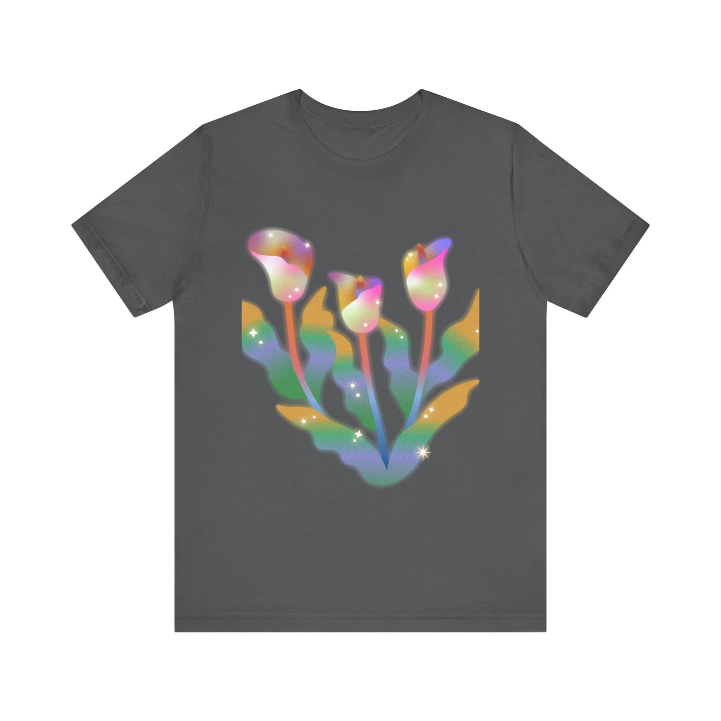 Psychedelic Flowers Short Sleeve T-Shirt