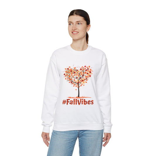 Fall Vibes Unisex Heavy Blend™ Crewneck Sweatshirt