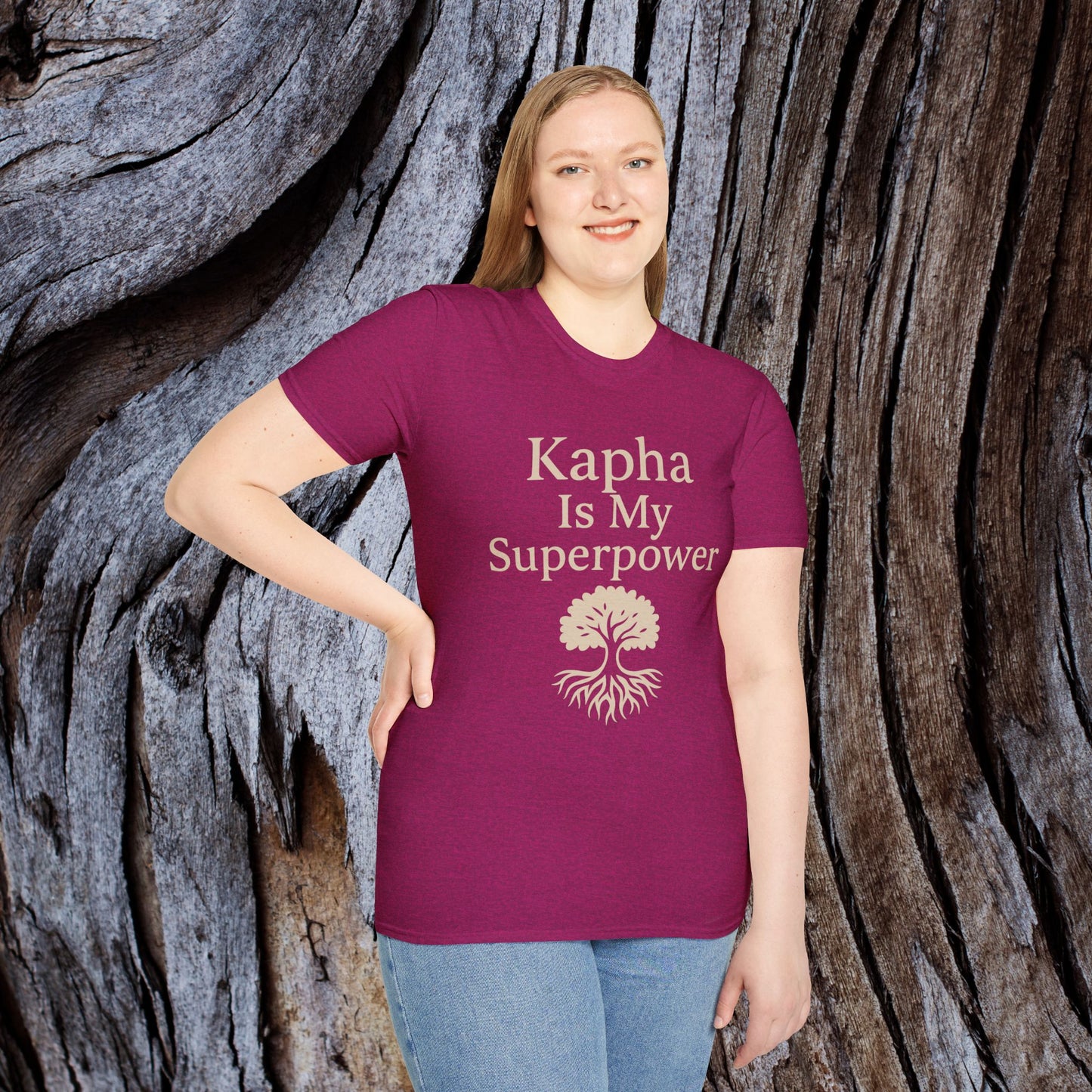 Kapha Is My Superpower – Grounded Elemental Tee