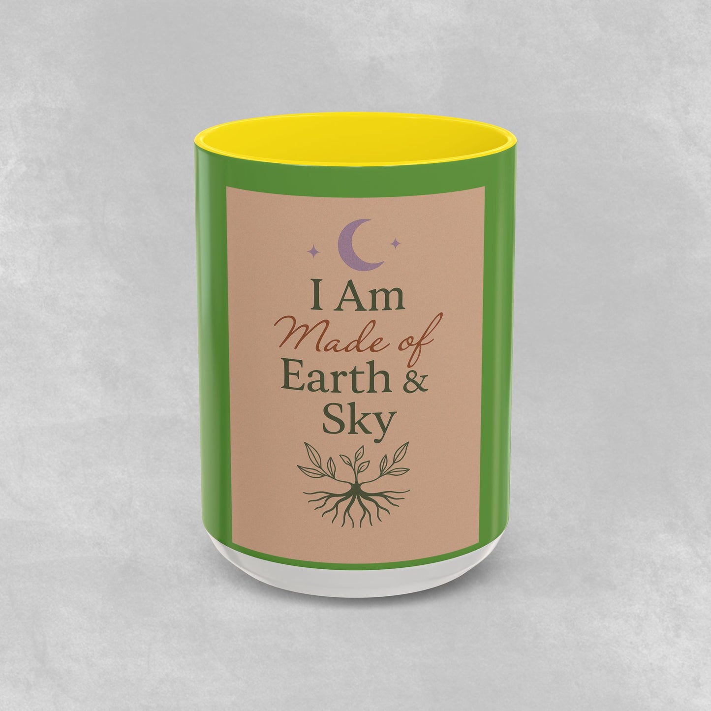 I Am Made of Earth & Sky – Ceramic Ritual Mug